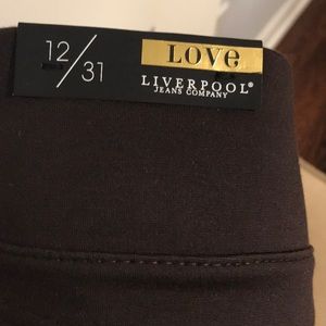 Liverpool Leggings, chocolate 12/31